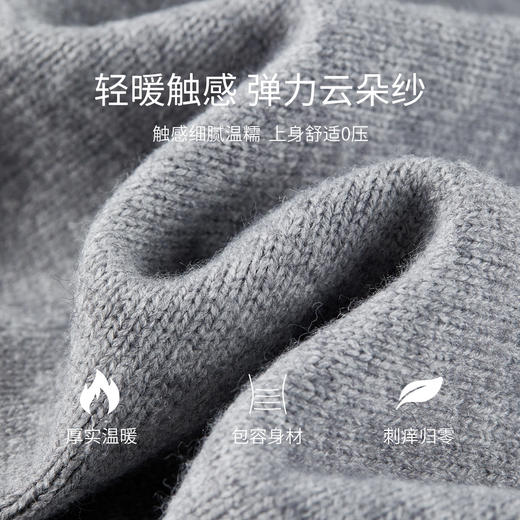 【内购】【萌宠乐乐】休闲通勤圆领提花小狗图案弹力厚穿三季毛织马夹-W54JB5368 商品图4