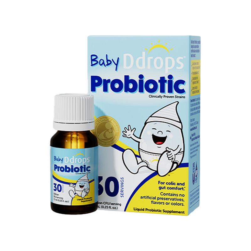 【含邮含税】Ddrops婴幼儿益生菌滴剂 150滴 7.5ml/瓶