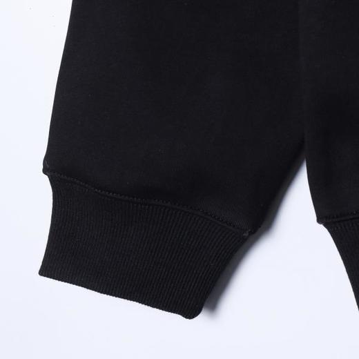 WY1406SDSA男士秋冬新款痞帅男装韩版简约纯色半拉链立领连帽卫衣百搭 商品图4