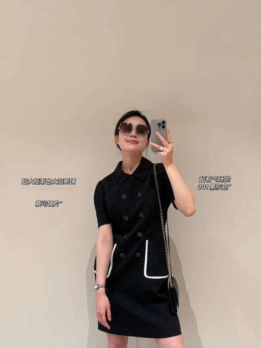 .付款减库存，15个！正品保真，意大利回流！Cartier卡地亚墨镜新款全框经典双C方形大脸男女太阳眼镜CT0401S！！ 商品图5