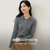 【内购】随性慵懒连帽抽绳半开襟宽松款显瘦针织衫上衣T恤女-153TL3912X 商品缩略图1