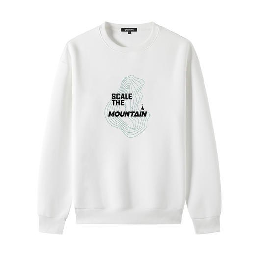 情侣款圆领卫衣2025秋款日常百搭校园通勤青少年打底衫上衣男K&C 商品图4