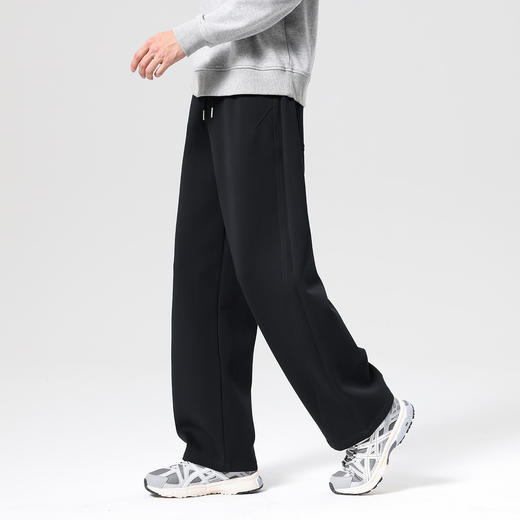 gxg.jeans男装 男士休闲裤25秋款宽松高弹力百搭日常通勤长裤舒适系带阔腿裤K&C 商品图4