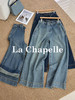 会员福利【高棉+莱赛尔！重磅质感】拉夏贝尔/La Chapelle高腰垂坠阔腿裤~宽松遮胯显瘦大码牛仔裤 商品缩略图10
