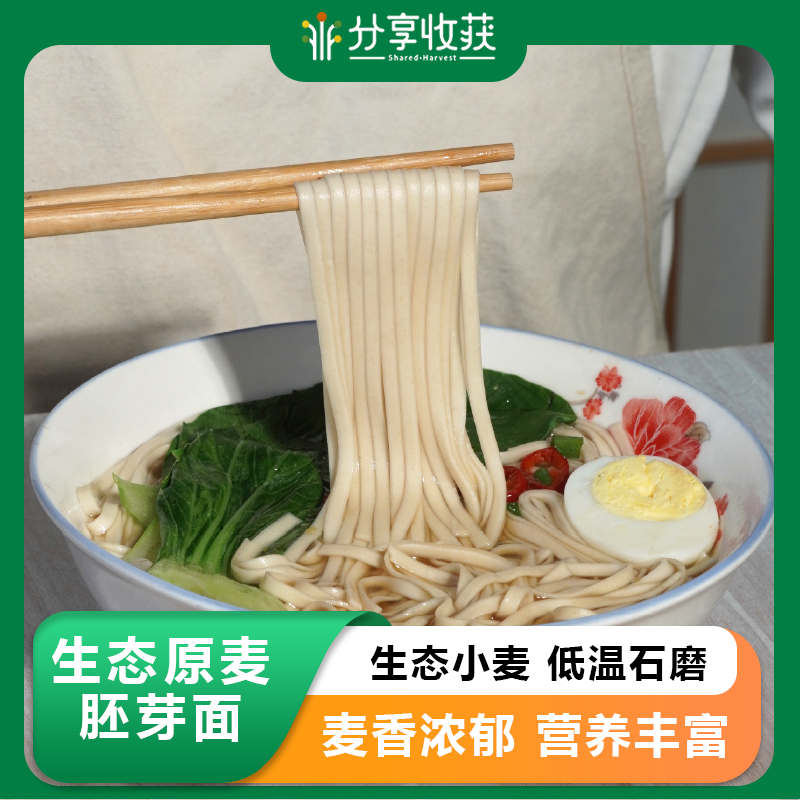 生态原麦胚芽面 | 公平贸易 * Ecological Whole Wheat Germ Noodles
