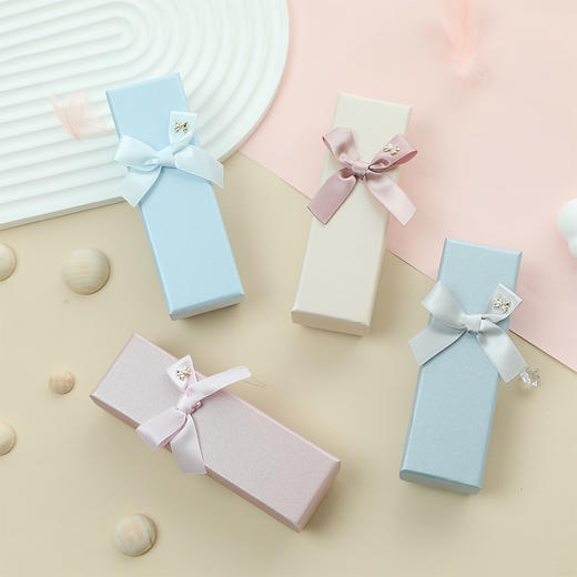 【礼物季】简约多色蝴蝶结首饰包装空礼盒-纪念日百货门店同款167546831 商品图0