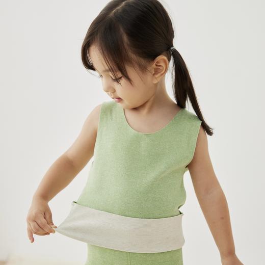 【尾货亏本清仓！任选2件！手慢无！】豆丁哆哈儿童羊毛蚕丝背心 保暖润肤 A类母婴标准 双面磨毛无骨裁剪 软弹舒适无束缚 商品图2