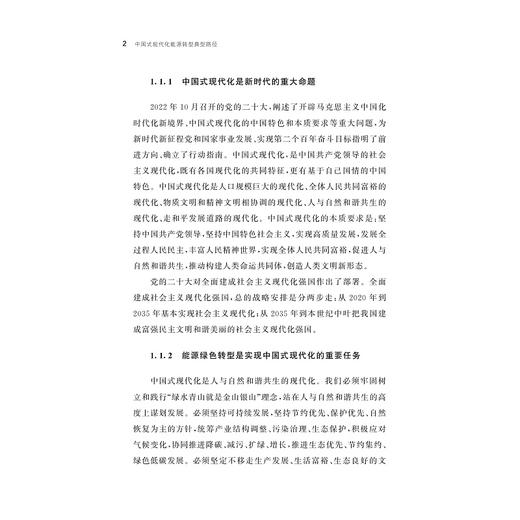 中国式现代化能源转型典型路径/华北电力大学哲学社会科学繁荣计划专项/哲学社会科学文库/王鹏 刘洪涛 赵云灏 李阳 著/浙江大学出版社 商品图2