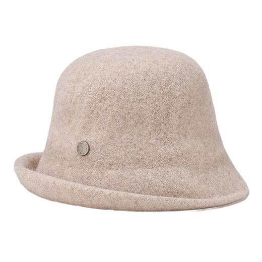 秋冬季英伦复古时尚羊毛渔夫帽，旅游卷边毛毡盆帽JC3239 商品图4