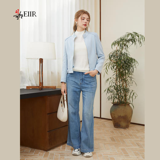 司歌拉链收腰外套女秋冬B921085X 商品图4