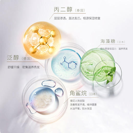 【中欧班列精选】MAT LEE蜜梨青蒿氨基酸奢养发膜200g/瓶 商品图3