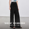 【内购】【都市简约通勤长裤】上班族通勤OL松紧腰显瘦压褶阔腿裤-151K58967X 商品缩略图1