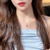Winy 足银999星芒萦紫项链配证书送女朋友/老婆/闺蜜生日节日礼物 商品缩略图7