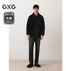GXG男装  巴恩风帆布夹克领口拼接灯芯绒复古外套男 2025秋季新品 商品缩略图1