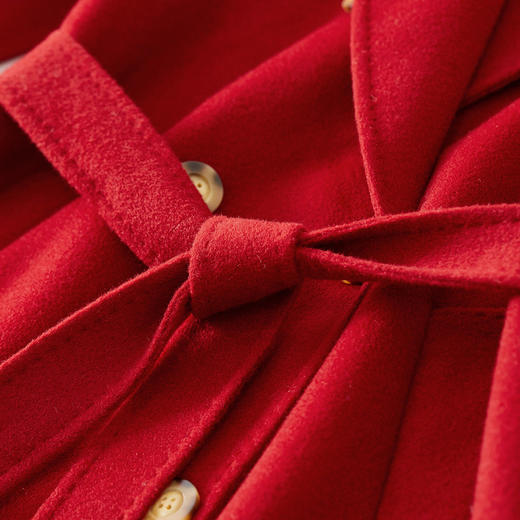 【内购】气质大美西装领双排扣呢子大衣外套-W54OC3643X 商品图4