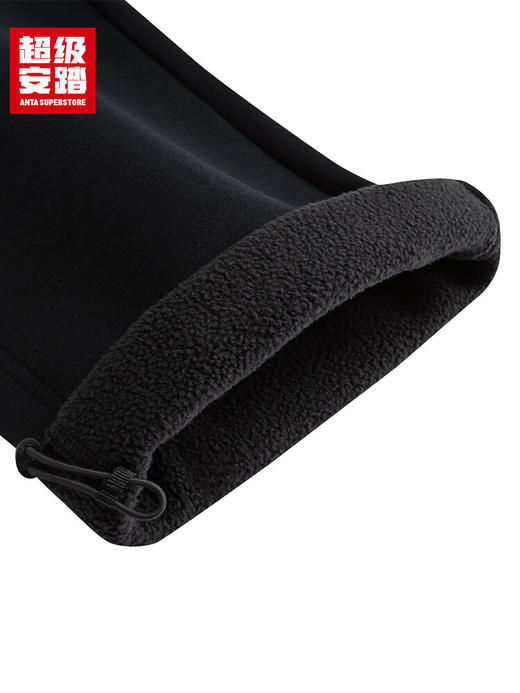 超级安踏男子加绒直筒裤秋冬新款保暖运动裤宽松休闲裤152548306U 商品图8