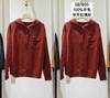 587805纯羊毛半开扣帽衫 商品缩略图0