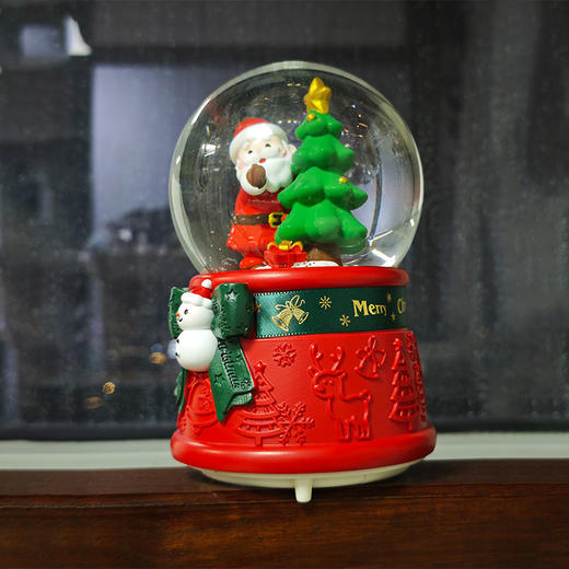 【礼物季】100#圣诞老翁水晶球八音盒圣诞礼物-纪念日百货门店同款167447509 商品图3