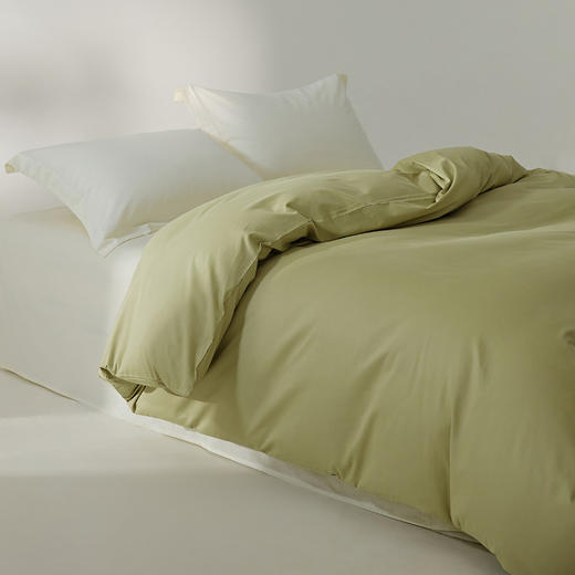 全棉磨毛~秋冬100s新疆长绒棉全棉磨毛被套冬季保暖被罩单品 纯色简约宿舍儿童单人被双人被套 商品图2