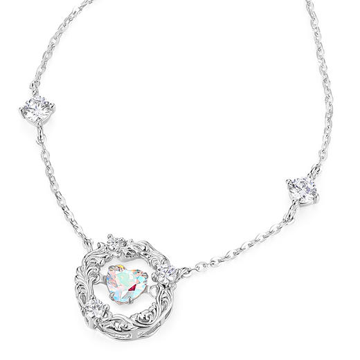 卡蒂罗KADER 心动缠枝项链 925银轻奢原创莫比乌斯系列跳动的心吊坠甜蜜温柔浪漫锁骨链 闪耀吸睛心动不止 商品图1