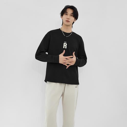 【断码清仓】HX 冬季圆领卫衣情侣款S106440085101/02 商品图4