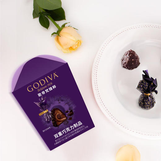 歌帝梵臻粹榛子/双重巧克力制品6颗装041205/041206  寻迹非梵  臻萃此刻 商品图1