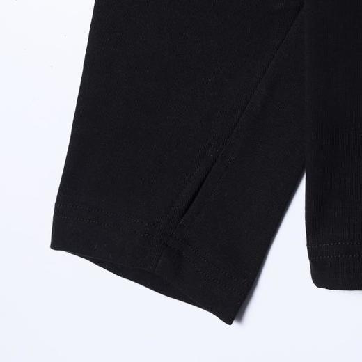 SDSA男士秋冬新款痞帅男装潮牌手绘字母半高领长袖T恤百搭打底衫 商品图3