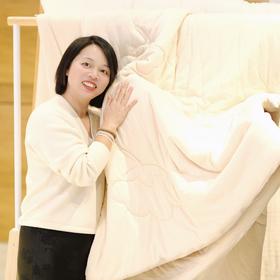 新疆天然彩棉四季被2700克 | 母婴级亲肤面料 可套被套换洗 耐用不起坨