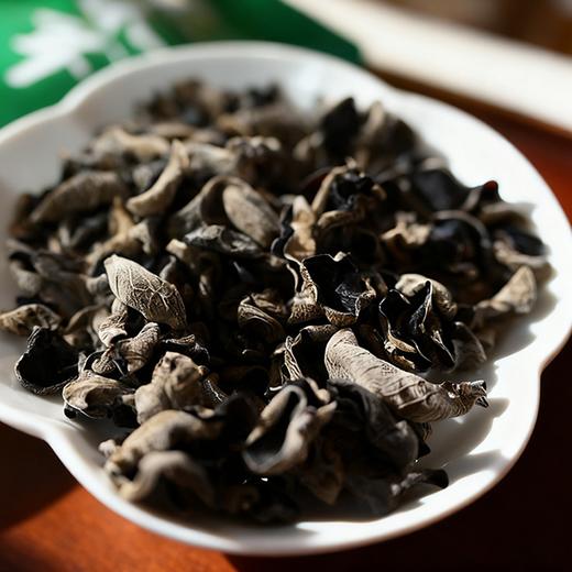 疯抢中！！【正宗长白山黄松甸有机/地标黑木耳】有机+Gi地标认证 健康营养 天然晒干 朵大肉厚 干净无沙无根蒂 口感Q弹 100g*3袋 商品图4