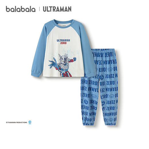 【奥特曼IP商场同款】巴拉巴拉儿童睡衣套装秋新品男童家居服抗菌 商品图4