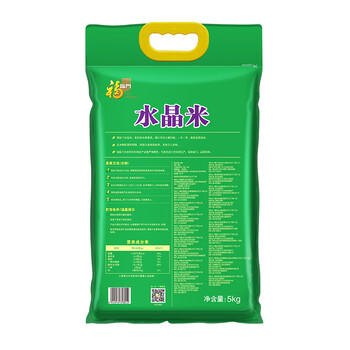 福临门 东北大米 水晶米 10斤 粳米  /粮油调味 /米 /珍珠米 商品图4