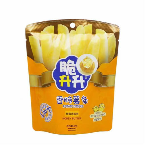 脆升升香脆薯条蜂蜜黄油味40g（6937439916104） 商品图0
