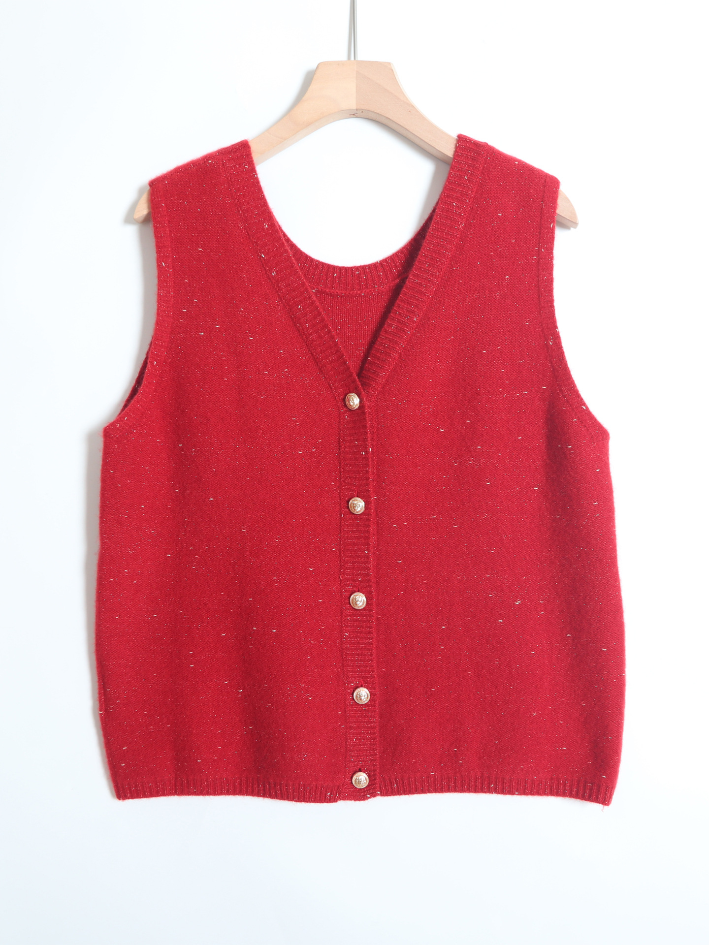 轻盈俏丽 | 100%羊绒两面穿背心马甲