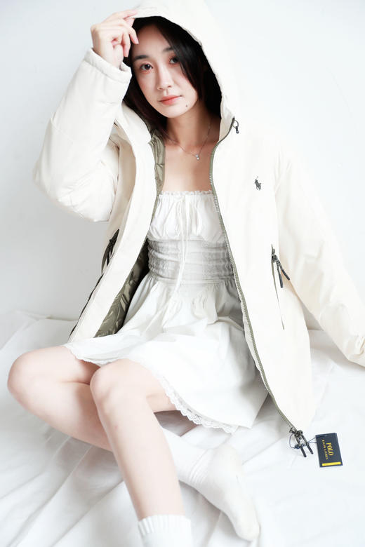 二合一软壳滑雪服，防风雨冲锋衣。连帽户外内里加厚棉服C111866 商品图9