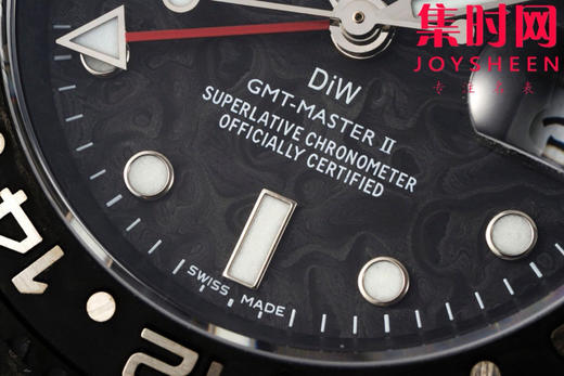劳力士 DIW游艇碳纤维系列 改装游艇名仕GMT-Master II V3版 男士腕表 商品图4
