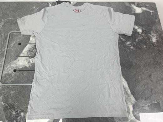 瑕疵Under Armour/安德玛 Freedom 男士宽松印花Logo运动休闲短袖T恤 商品图1