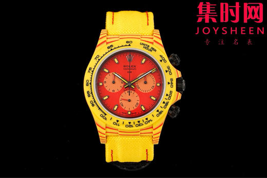 劳力士 DIW迪通拿碳纤维系列 改装迪通拿 新款颜色！重制版！丹东4801机 男士腕表 表径40mm 商品图0