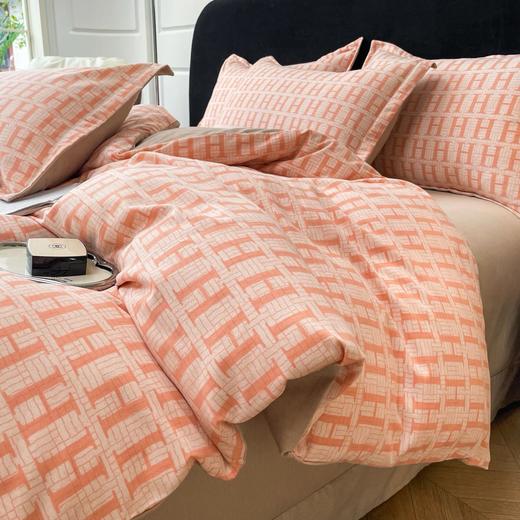 觅槿 新疆棉生态火山磨毛四件套 厚实耐磨 吸湿透气  多款可选 商品图11