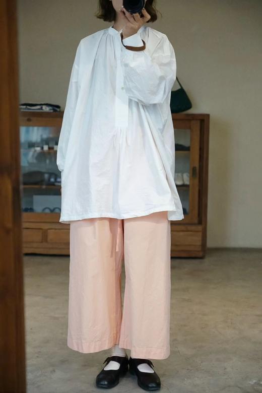 ORDINARY FITS 复古宽松A字轮廓罩衫衬衫 商品图2