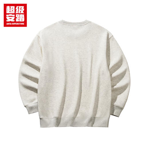 超级安踏卫衣男秋季新款加绒保暖套头上衣休闲百搭长袖152548723U 商品图1