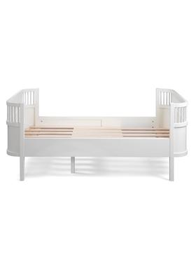 Sebra青少年成长床 现代简约欧式纯白色卧室大童床成人单人床5岁+