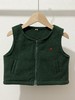 【儿童双面摇粒绒背心马甲】军绿色/藏蓝色摇粒绒保暖小马甲zyx 商品缩略图2