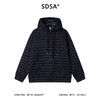 SDSA男士秋冬新款痞帅男装韩版绒毛彩色格纹格子连帽卫衣休闲百搭 商品缩略图0