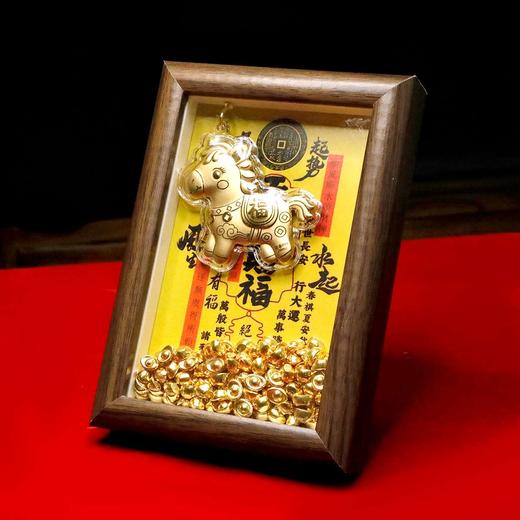 马上有福摆件！含金20mg！精巧别致，财源滚滚来！ 商品图1