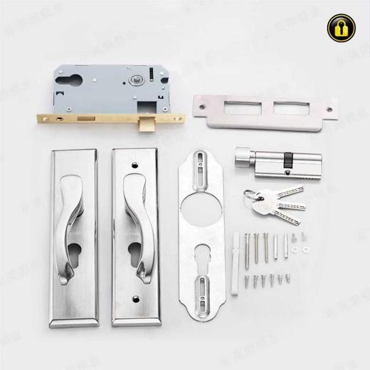 〖B311〗8882大58铜可调孔距双舌执手锁 商品图2