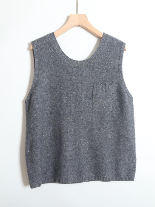 轻盈俏丽 | 100%羊绒两面穿背心马甲 商品图9