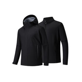 【王一博同款】安踏冠军山锋梭织三合一冲锋衣男女硬壳152540613