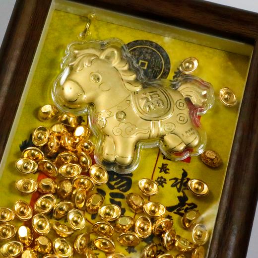 马上有福摆件！含金20mg！精巧别致，财源滚滚来！ 商品图4