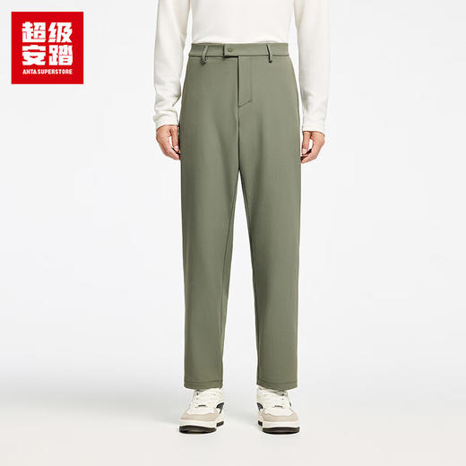 超级安踏防泼水通勤长裤男款秋冬商务休闲裤运动裤152548505US 商品图0