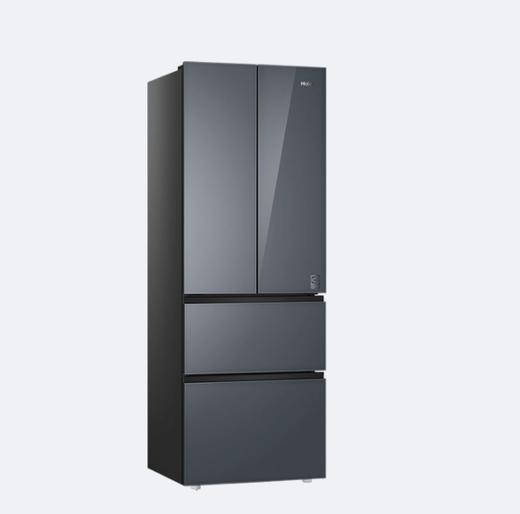 海尔 冰箱 BCD-342WLHFD9DGMU1 342升 法式多门 风冷 变频 一级能效 超薄机身 彩晶面板 电脑控温 极夜灰午夜金属颜色 商品图2